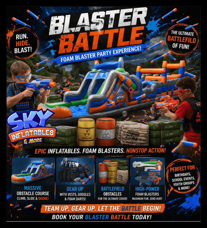 Blaster Battle Nerf Wars Blaster Battle Nerf Wars